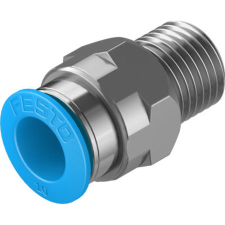 FESTO Push-In Fitting QS-1/4-10 QS-1/4-10